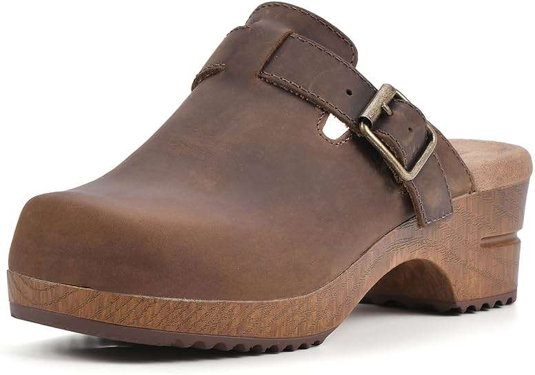 WHITE MOUNTAIN Shoes Behold Leather Clog - Image 1