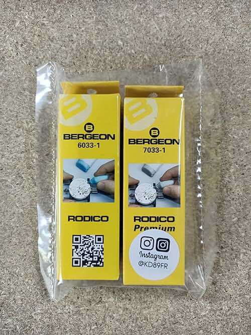 KD89 BERGEON 6033 + 7033 Premium! Original Rodico – Essential products for watchmaking. - Image 3
