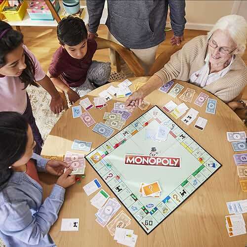 Monopoly Game, Family Board Games for 2 to 6 Players & Kids Ages 8 and Up, Includes 8 Tokens (Token Vote Edition) - Image 9