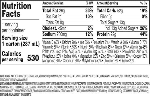 BOOST Very High Calorie Nutritional Drink Variety Pack, 12 Count – 4 Vanilla, 4 Chocolate, 4 Strawberry – 530 Calories per 8 fl oz Bottle, Nutrient-Rich (Variety Pack) - Image 7