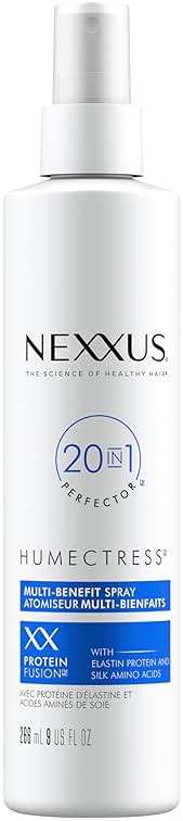 Nexxus Humectress Hair Conditioner 20-in-1 Perfector Leave In Spray for Dry Hair Powered by Polysoft Hydrator Technology with Tri-lipids 9 oz - Image 1