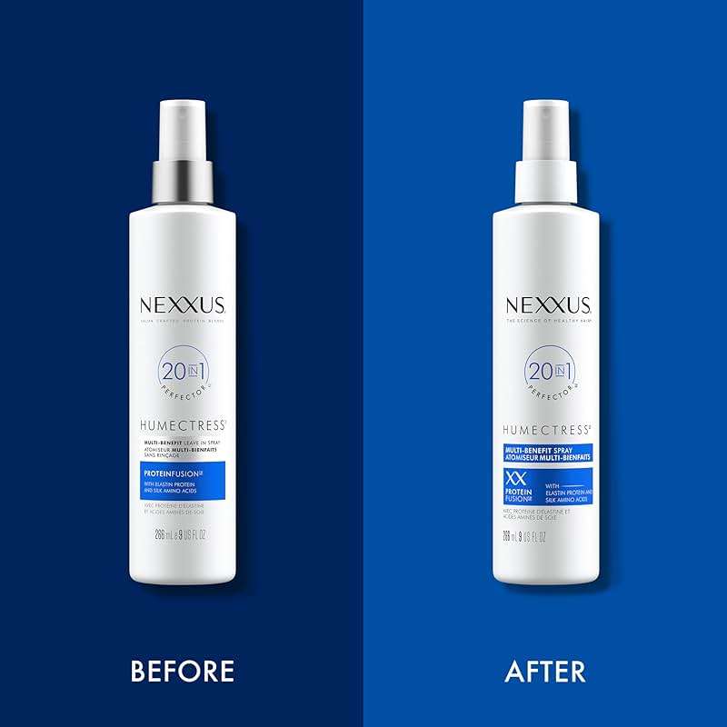 Nexxus Humectress Hair Conditioner 20-in-1 Perfector Leave In Spray for Dry Hair Powered by Polysoft Hydrator Technology with Tri-lipids 9 oz - Image 5