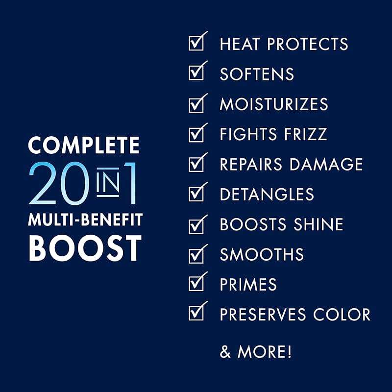 Nexxus Humectress Hair Conditioner 20-in-1 Perfector Leave In Spray for Dry Hair Powered by Polysoft Hydrator Technology with Tri-lipids 9 oz - Image 7