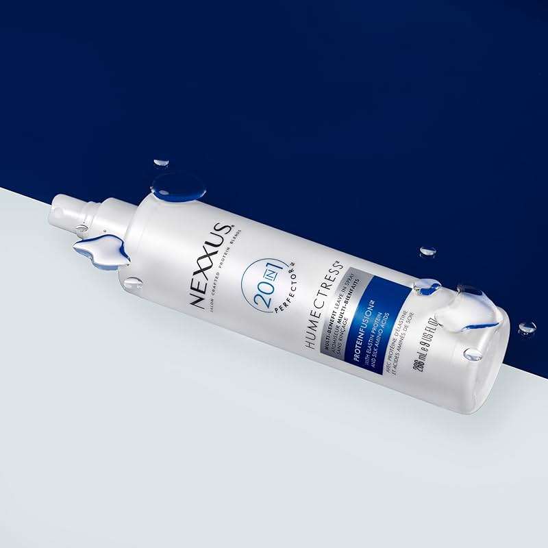 Nexxus Humectress Hair Conditioner 20-in-1 Perfector Leave In Spray for Dry Hair Powered by Polysoft Hydrator Technology with Tri-lipids 9 oz - Image 9