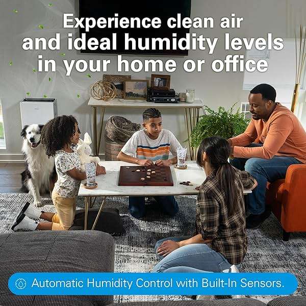 Daikin MCKB70YSAU Room Air Purifier for Home, HEPA, Activated Carbon, Pre-Filter and UVC LED Light, Zero Ozone Product, CARB Certified, 12.5 x 12.5 x 30 in - Image 9