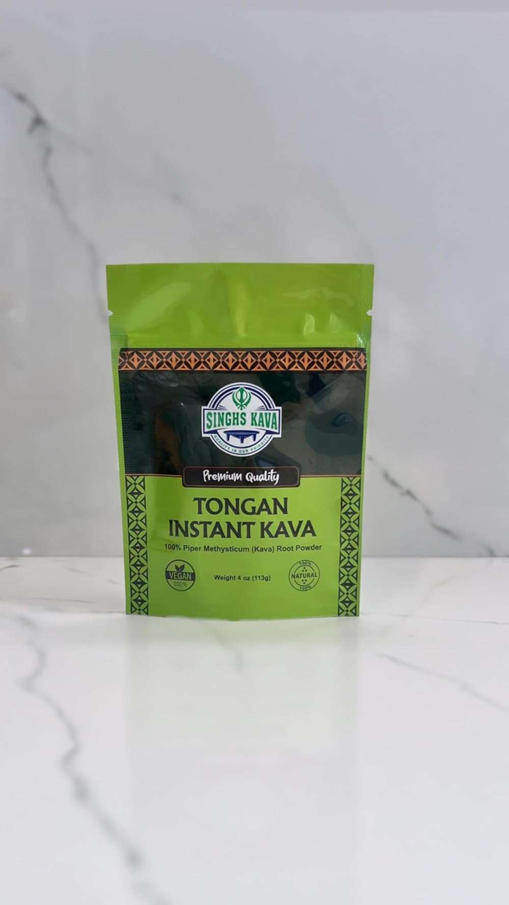 SINGHS Micronized Instant Kava Powder - Tongan Kava, 4 Ounce (Pack of 1), 4.0 Ounce, Pack of 1 (50201700) - Image 3