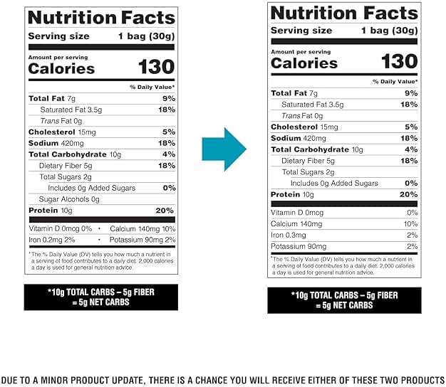 Quest Nutrition Cheese Crackers, 10g Protein, 5g Net Carbs, Made with Real Cheese, High Protein Snack, 12 Packs (1.06 oz Bags) - Image 9