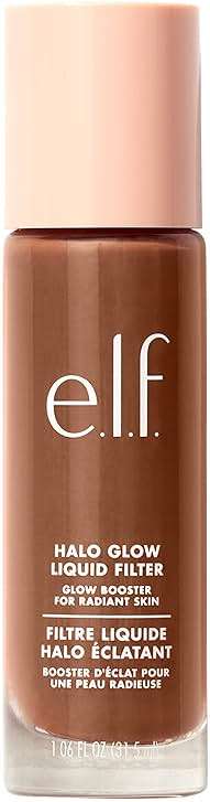 e.l.f. Halo Glow Liquid Filter, Complexion Booster For A Glowing, Soft-Focus Look, Infused With Hyaluronic Acid, Vegan & Cruelty-Free, 8 Rich - Image 1