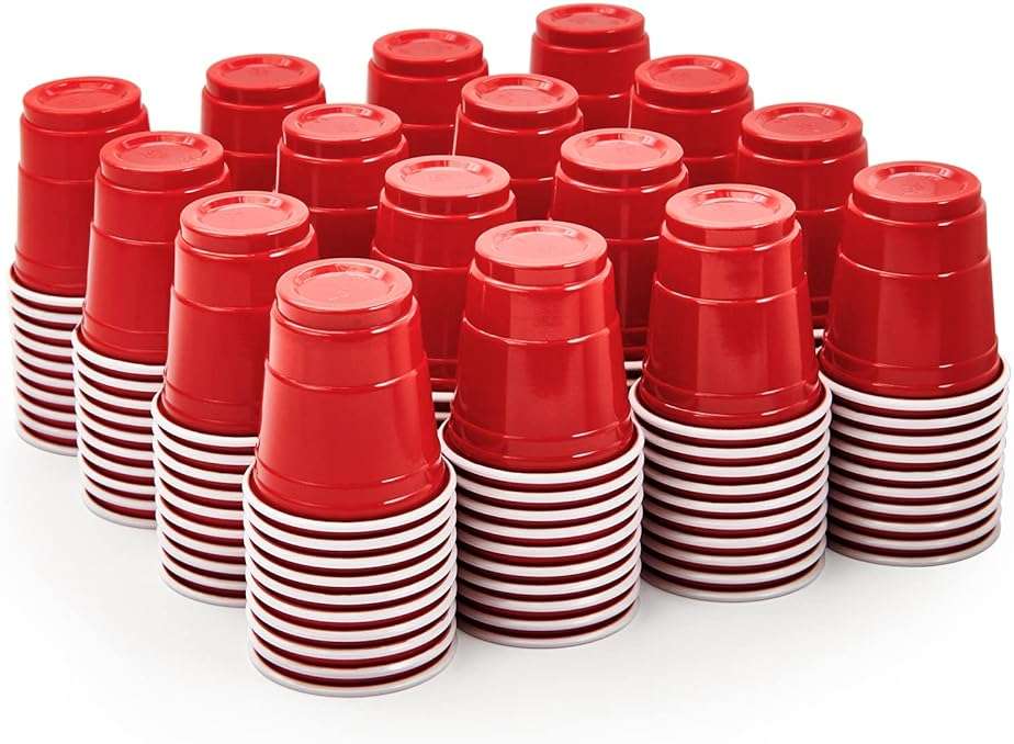 Lilymicky 300 PACK 2 oz Plastic Shot Glasses, Red Disposable Shot Cups, Mini Red Shot Cups, 2 oz Party Cups for Halloween Christmas Party - Image 9