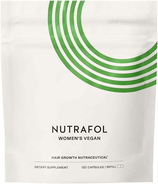 Nutrafol Women's Hair Growth Supplements, for Women 18-44 Years Old, Clinically Tested for Visibly Thicker, Stronger Hair, 100% Vegan Ingredients, Dermatologist Recommended - 1 Month Supply, 1 Pouch - Image 1
