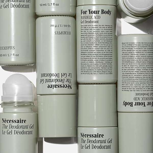 Nécessaire - The Deodorant Gel Eucalyptus - Aluminum-Free - For Women & Men. Clinical Mandelic Acid Deodorant. Extra Strength Odor Control. No Bumps. No Discoloration. No Parabens. 1.7 fl oz - Image 3