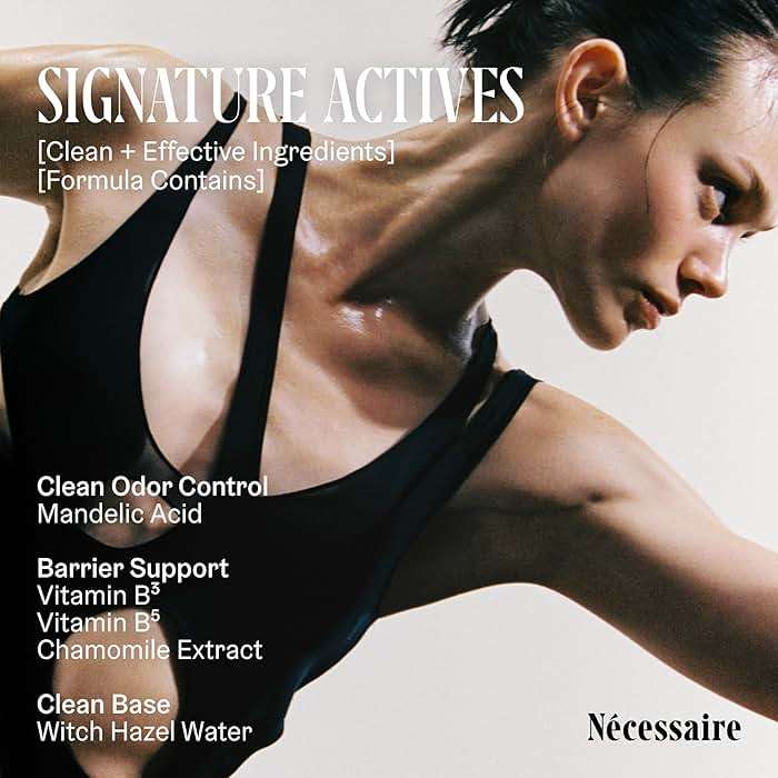 Nécessaire - The Deodorant Gel Eucalyptus - Aluminum-Free - For Women & Men. Clinical Mandelic Acid Deodorant. Extra Strength Odor Control. No Bumps. No Discoloration. No Parabens. 1.7 fl oz - Image 6