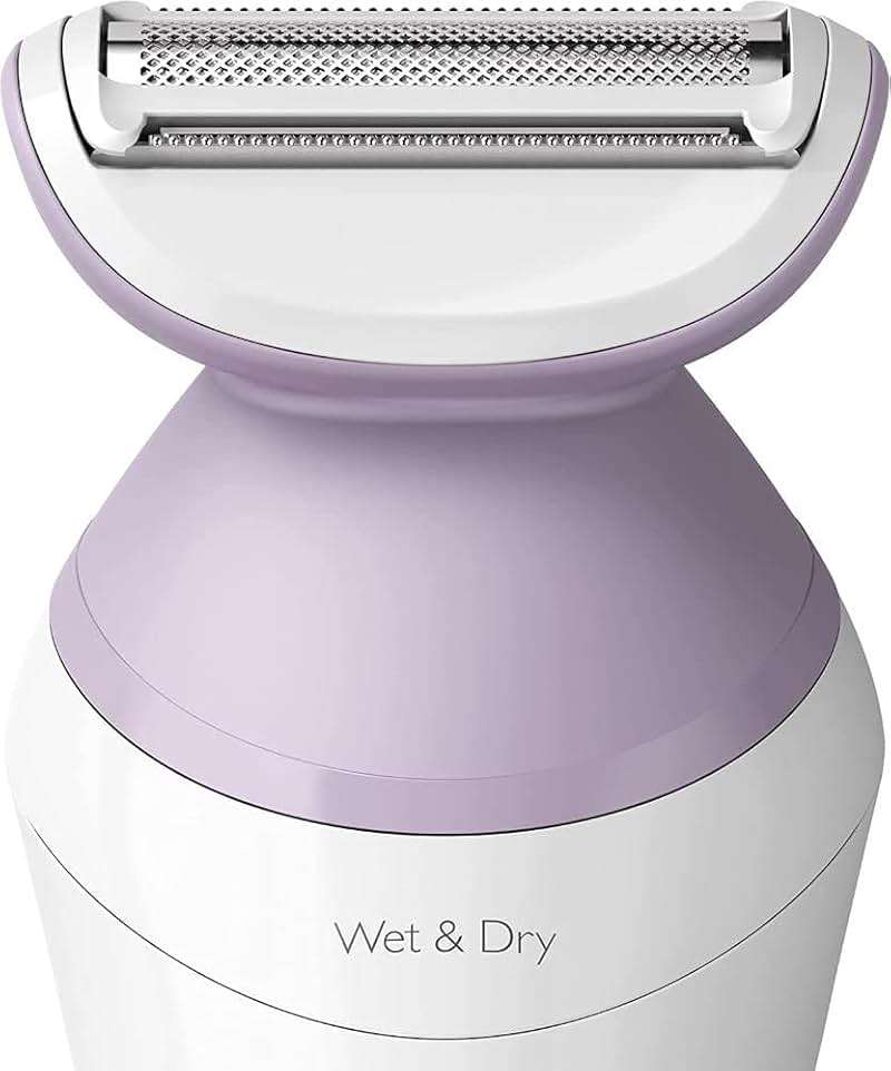 Philips Beauty Lady Electric Shaver Series 6000, Cordless with 4 Accessories, BRL136/00, White - Image 11