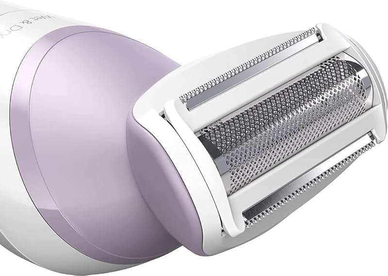 Philips Beauty Lady Electric Shaver Series 6000, Cordless with 4 Accessories, BRL136/00, White - Image 10