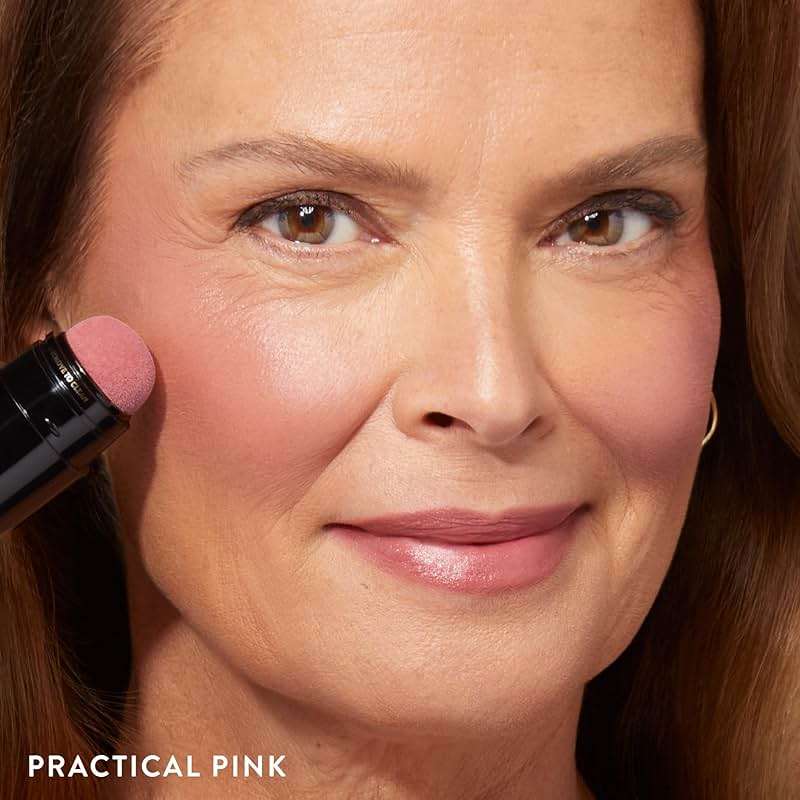 LAURA GELLER NEW YORK Serum Blush Tint, Lightweight Liquid Blush for Cheeks, Weightless Watercolor Sheer Finish, Practical Pink - Image 5
