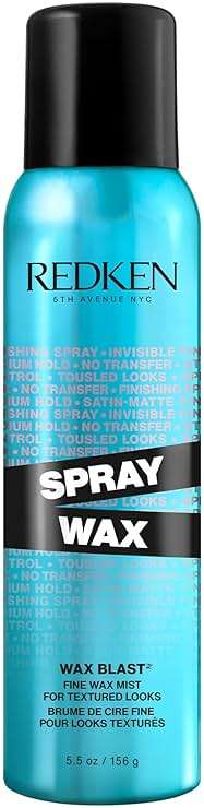 Redken Spray Wax Invisible Texture Mist For All Hair Types - High Impact Finishing Spray Wax, Adds Volumizing Body & Dimension With A Satin-Matte Finish - Image 1