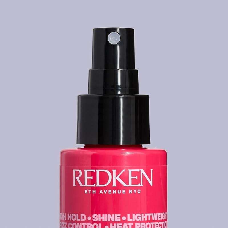 Redken Thermal Spray 22 High Hold - Thermal Heat Protectant and Setting Mist, For Curling and Flat Irons, Lasting Frizz Control & Protects Against Heat Damage - Image 7