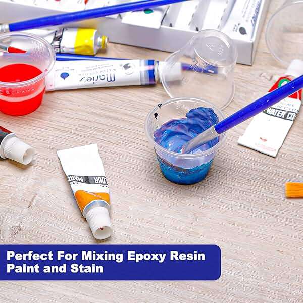 ReliMedPro Disposable Medicine Cups Graduated, pack of 300, 1 oz (30ml) Small Plastic Measuring Cup for Liquid Medication, Paint, Epoxy, Pill and Resin - Image 7