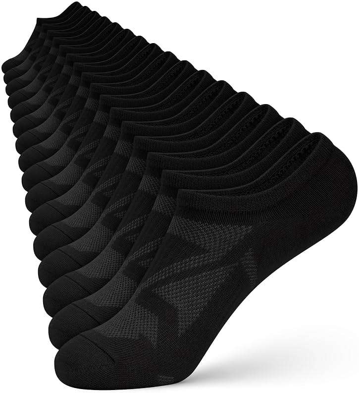 wernies No Show Socks Women - 8 Pairs Ankle Socks for Women, Low Cut Socks Short Cotton Socks, Invisible Casual Socks - Image 1