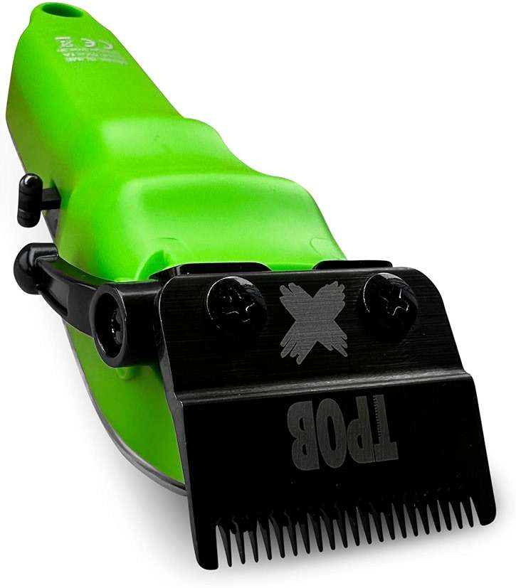 TPOB Slime 2 Barber Hair Clippers for Men 6800 RPM with Matte Green Case and X Fade Blade - Image 6