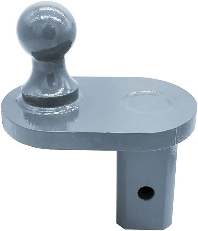 GNXA4085, 4" Offset Ball Compatible With B&W Turnoverball Gooseneck Trailer Hitches, Heavy Duty Extender | 20000 lbs GTW/ 5000 lbs VTW, 2-5/16 Inch Diameter - Image 1