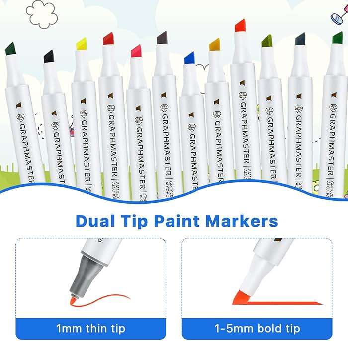 Elesunory 24 Pack Dual Tip Leather Dye Marker Pen, Leather Touch up Pen, Leather Marking Pen for Furniture Scratches Shoe Repair Kit Paint Marking, 24 Colors - Image 4