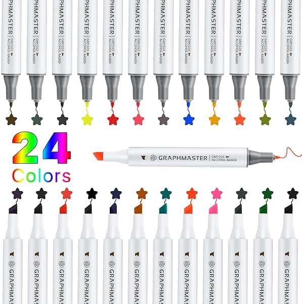 Elesunory 24 Pack Dual Tip Leather Dye Marker Pen, Leather Touch up Pen, Leather Marking Pen for Furniture Scratches Shoe Repair Kit Paint Marking, 24 Colors - Image 7