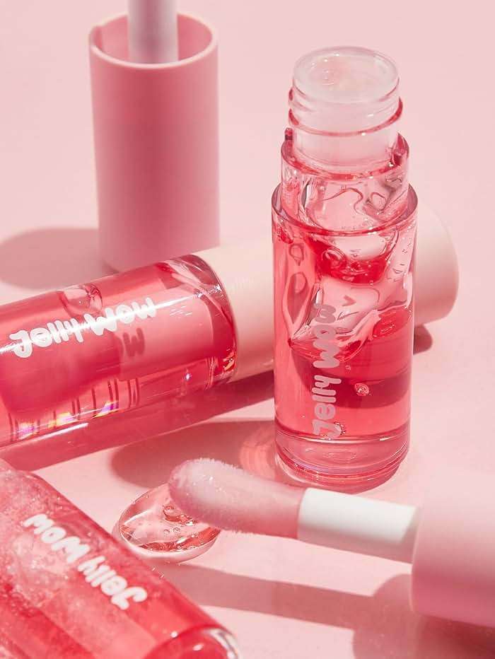 SHEGLAM Jelly Wow Hydrating Non-Sticky Lip Oil Moisturizing Plumping Lip Gloss - Berry Involved - Image 6