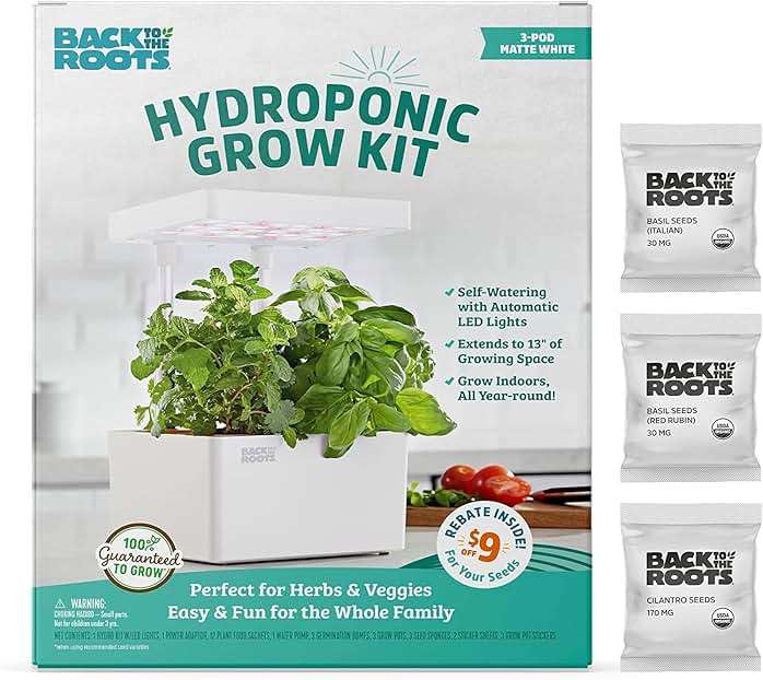 Back to the Roots v1.0 Hydroponic Grow Kit, 2022 Model - Image 3