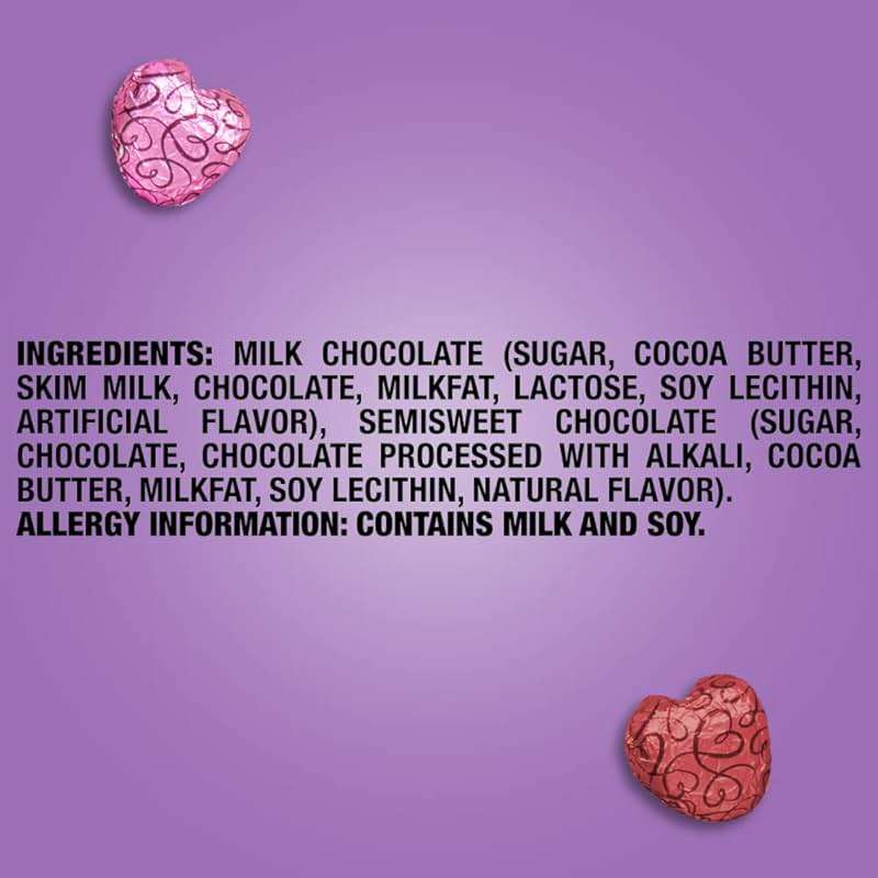 DOVE PROMISES Mixed Heart Milk Chocolate & Dark Chocolate, Valentine's Day Candy Hearts, 24.2 oz Bag - Image 3