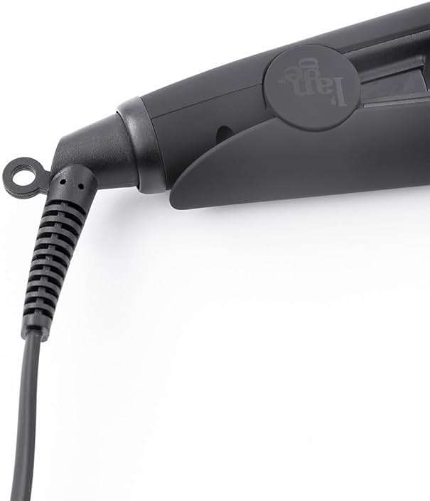 L'ANGE HAIR Le Ceramique 1-Pass Flat Iron Hair Straightener | Fast Heating Ceramic Flat Iron | Best Hot Tools Professional Hair Straightener to Lock in Moisture & Shine | (Black) - Image 5