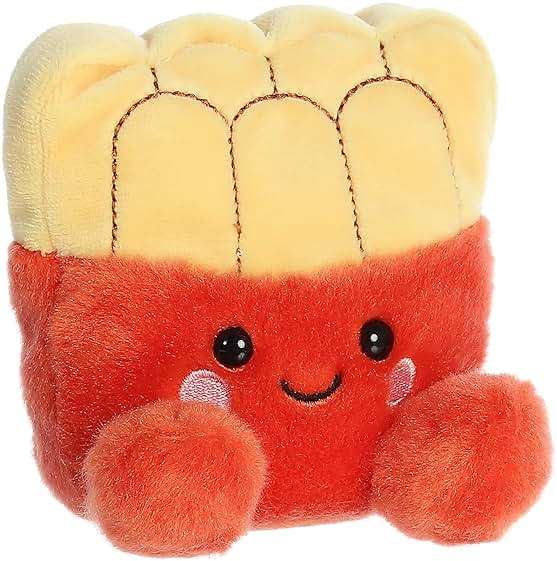 Aurora® Adorable Palm Pals™ Frenchy Fries™ Stuffed Animal - Fun Collectible Plush for Kids and Adult Collectors - Perfect for Decorating Rooms and Birthday Gifts - Yellow 4 Inches - Image 3