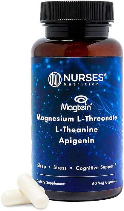Clinically Studied – Premium High Absorption Magnesium Sleep Supplement – Magnesium L-Threonate L-Theanine Apigenin – Sleep & Stress Support – Third Party Tested – Made in USA – Gluten Free - Image 1