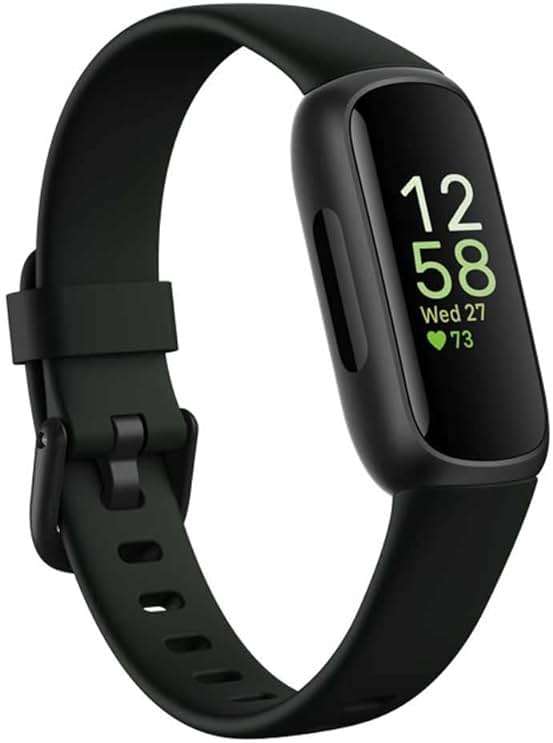 Fitbit Inspire 3 Fitness Tracker – Advanced Health Insights with Stress Management, Workout Intensity & Sleep Tracking, 24/7 Heart Rate, Includes Small and Large Classic Bands (Midnight Zen/Black) - Image 1