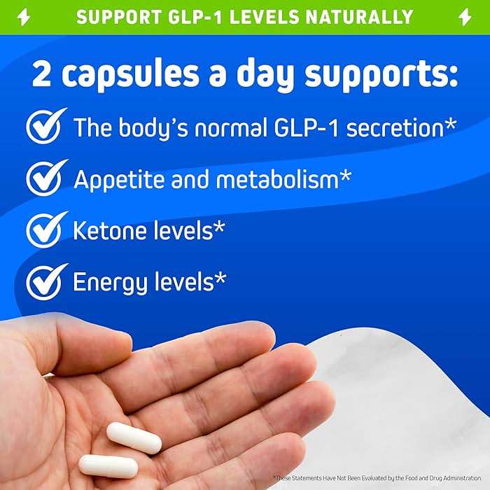 Herbtonics Apple Cider Vinegar + Keto BHB Capsules | GLP-1 Support for Appetite, Cravings & Weight Management | Metabolism Support with Satiety Support | 240 Capsules - 4 Month Supply - Image 4