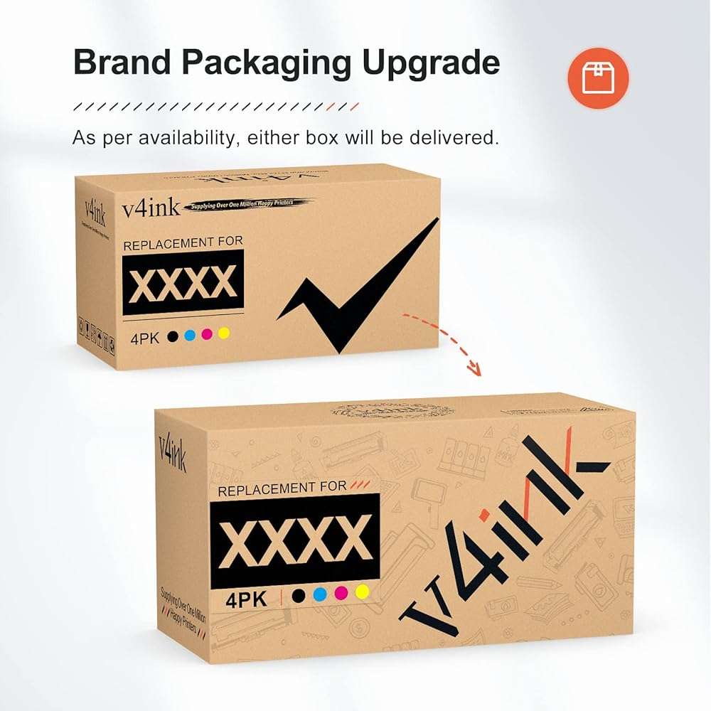 v4ink TN760 Toner Compatible Replacement for Brother TN760 TN-760 TN730 TN770 Toner Cartridge Black for Brother Printer HL L2350DW L2370DW L2390DW L2395DW MFC L2690DW L2710DW L2717DW L2750DW 4-Pack - Image 7