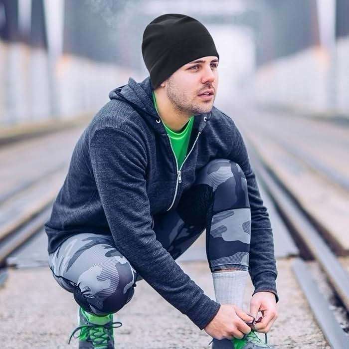 HASAGEI Thermal Running Hat - Men's Skull Cap Cycling Cap Under Helmet for Winter - Image 6