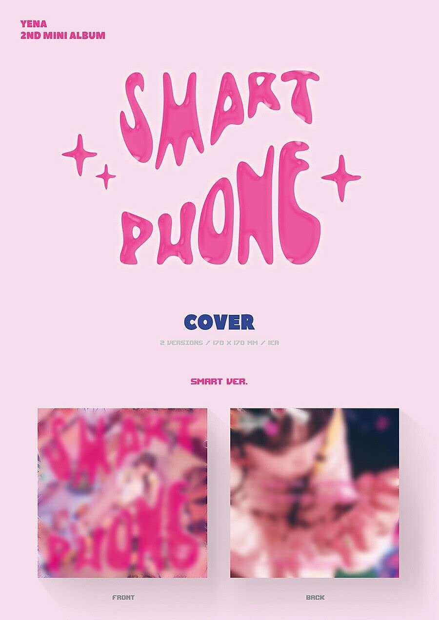 IZ*ONE CHOI YENA -SMARTPHONE 2nd Mini Album ( SMART + PHONE - 2 Version Full Set. ) K-POP SEALED - Image 3