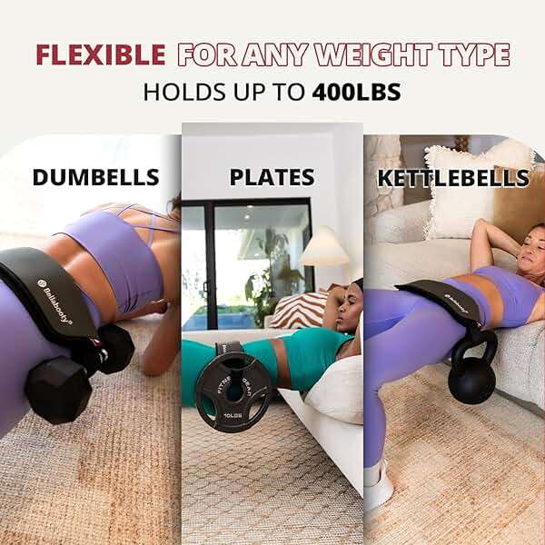 Bellabooty Premium Hip Thrust Belt - Adjustable Exercise Belt for Glutes & Squats, Hip Thrust Pad for Comfort, Versatile Gym Equipment for Home - Weightlifting Belt Support for Women - Image 6
