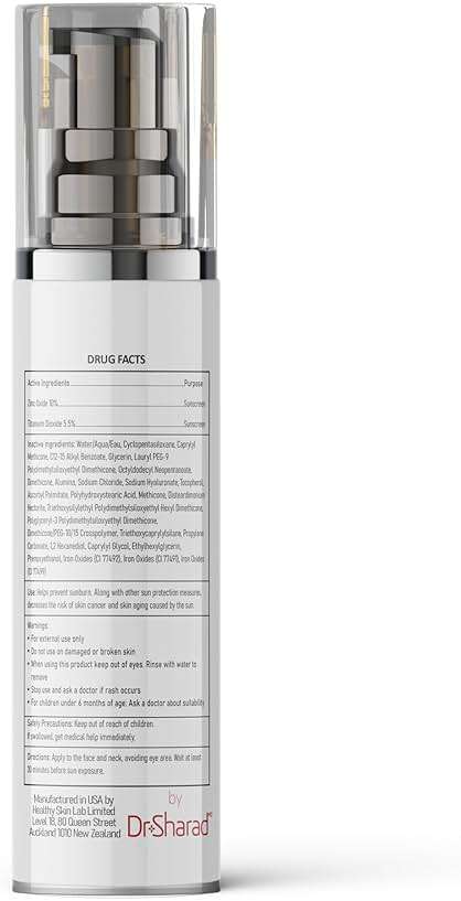 Healthy Skin Lab Protect Tinted Moisturizer SPF 50, Sheer Universal Tint, Lightweight Hydrating Mineral Sunscreen for Face, Hyaluronic Acid, Broad Spectrum Daily SPF, Dermatologist Tested, 1.8 oz - Image 8