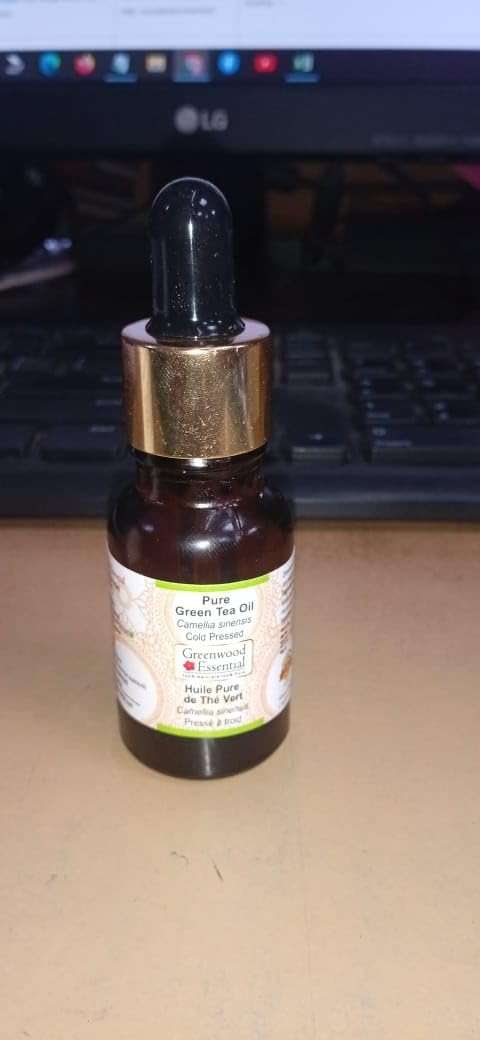 Greenwood Essential Green Tea Oil (Camellia sinensis) with Glass Dropper | Cold Pressed | Natural | Undiluted | for Diluting Essential Oils | for Skin & Massage | Men & Women | 15ml (0.50 oz) - Image 7