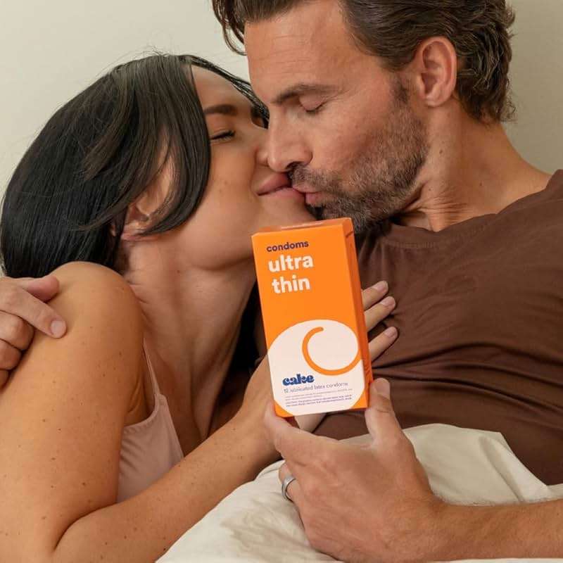 Hello Cake Ultra Thin Condoms, Premium Silicone Lubricated Latex Condoms for Men, Made for a Super Close Feel and a Natural Fit, BPA Free, Fragrance-Free, Glycerin Free – 12 Count - Image 5