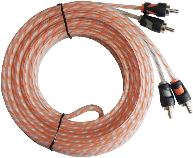 RD Rock Direct True Spec 8 Gauge Car Audio Cable Amp Wiring Kit - 2 Channel CCA Power Cable Amplifier Install Wiring Kit with Tinned OFC RCA Cable - Image 3