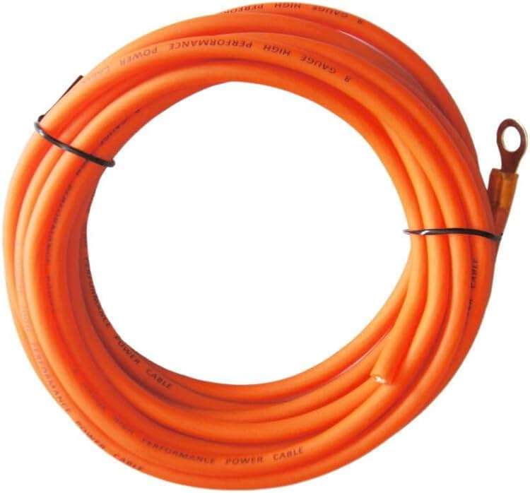 RD Rock Direct True Spec 8 Gauge Car Audio Cable Amp Wiring Kit - 2 Channel CCA Power Cable Amplifier Install Wiring Kit with Tinned OFC RCA Cable - Image 4