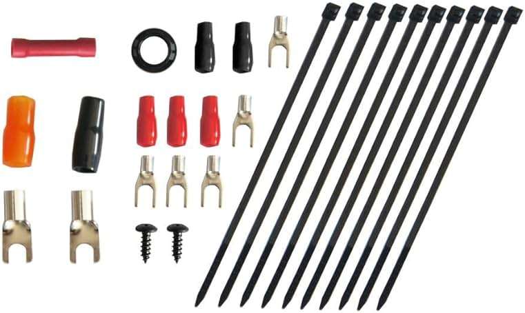 RD Rock Direct True Spec 8 Gauge Car Audio Cable Amp Wiring Kit - 2 Channel CCA Power Cable Amplifier Install Wiring Kit with Tinned OFC RCA Cable - Image 9