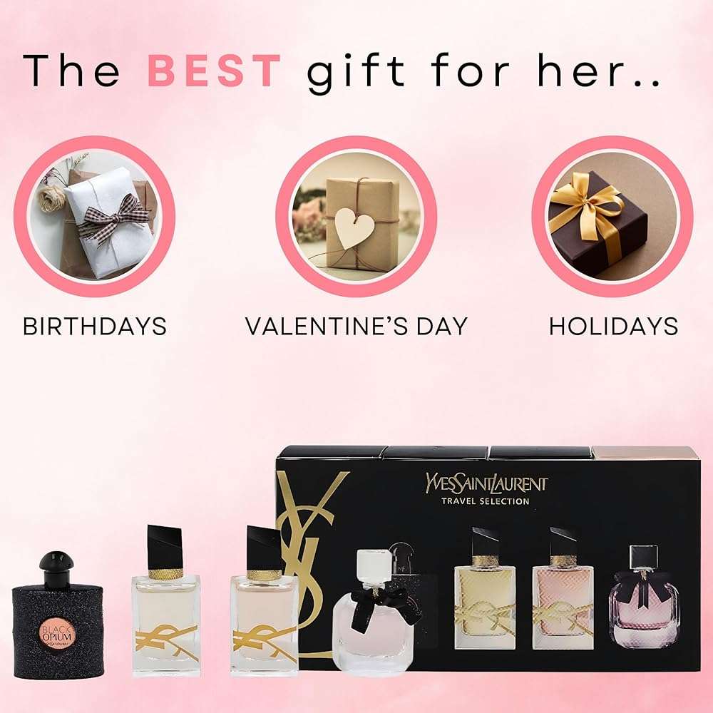 Yves Saint Laurent YSL Perfume for Women Variety 4-Piece Mini Travel Set - Image 7