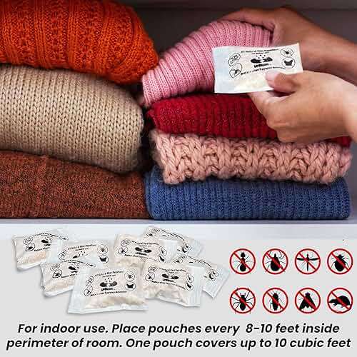 UpBloom - Pest Prevent All-Natural Repellents Home and Garage Defense from Mouse, Spider, Roaches, and Insects 10 Pest Control and Repeller Pouches - Image 7