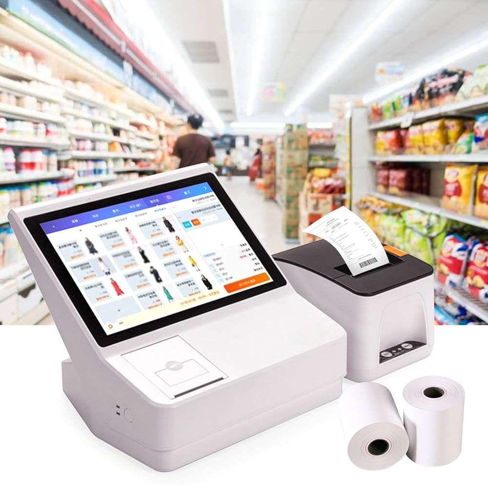 Immuson 2 1/4" x 85' Thermal Paper Receipt Rolls, POS/Cash Register Receipt Paper, Fits All Credit Card Terminals (50 Rolls) - Image 2