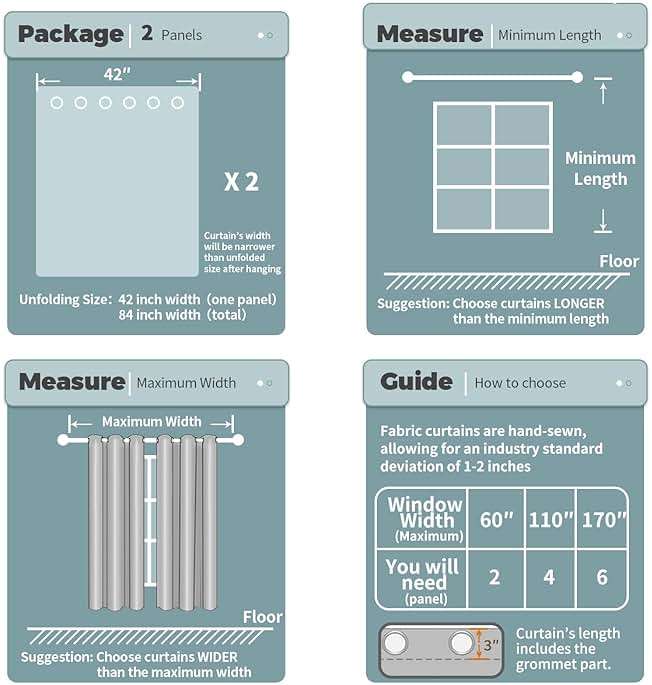 BGment White Blackout Curtains for Bedroom 63 Inch Length 2 Panels Set, Thermal Insulated Bedroom Curtains Soundproof Room Darkening Window Curtain Drapes, Each Grommet Curtains 42 Inch Wide - Image 4