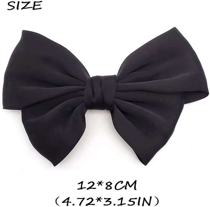 Satin Bow Shoe Clips Solid Color Dots Shoe Clips Elegant Wedding Party Shoes Decoration Bag Clothing Hair Accessories 2 Pcs - Image 6